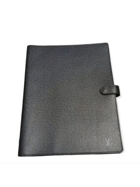 Authentic Louis Vuitton Taiga Leather Desk Agenda Cover